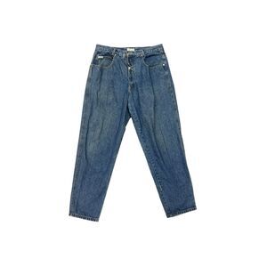 Vintage GUESS Jeans USA Georges Marciano 90s Denim Pants W38 L30 High Rise Taper